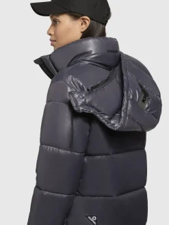 Jacke WORD3 SATIN Dunkelblau