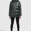 Jacke WORD3 SATIN Dunkelgrün