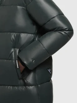 Jacke WORD3 SATIN Dunkelgrün