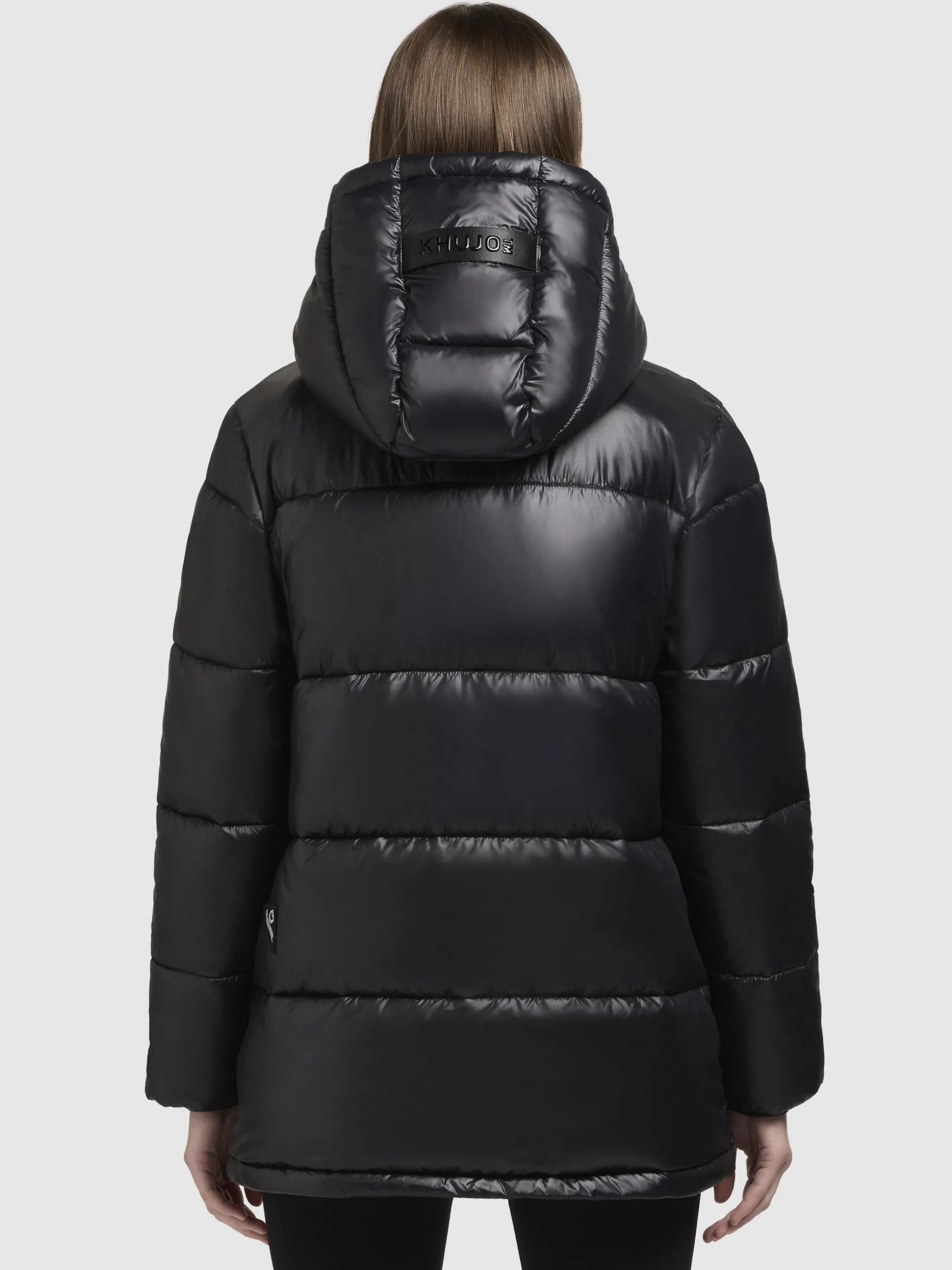 Jacke WORD3 SATIN Schwarz