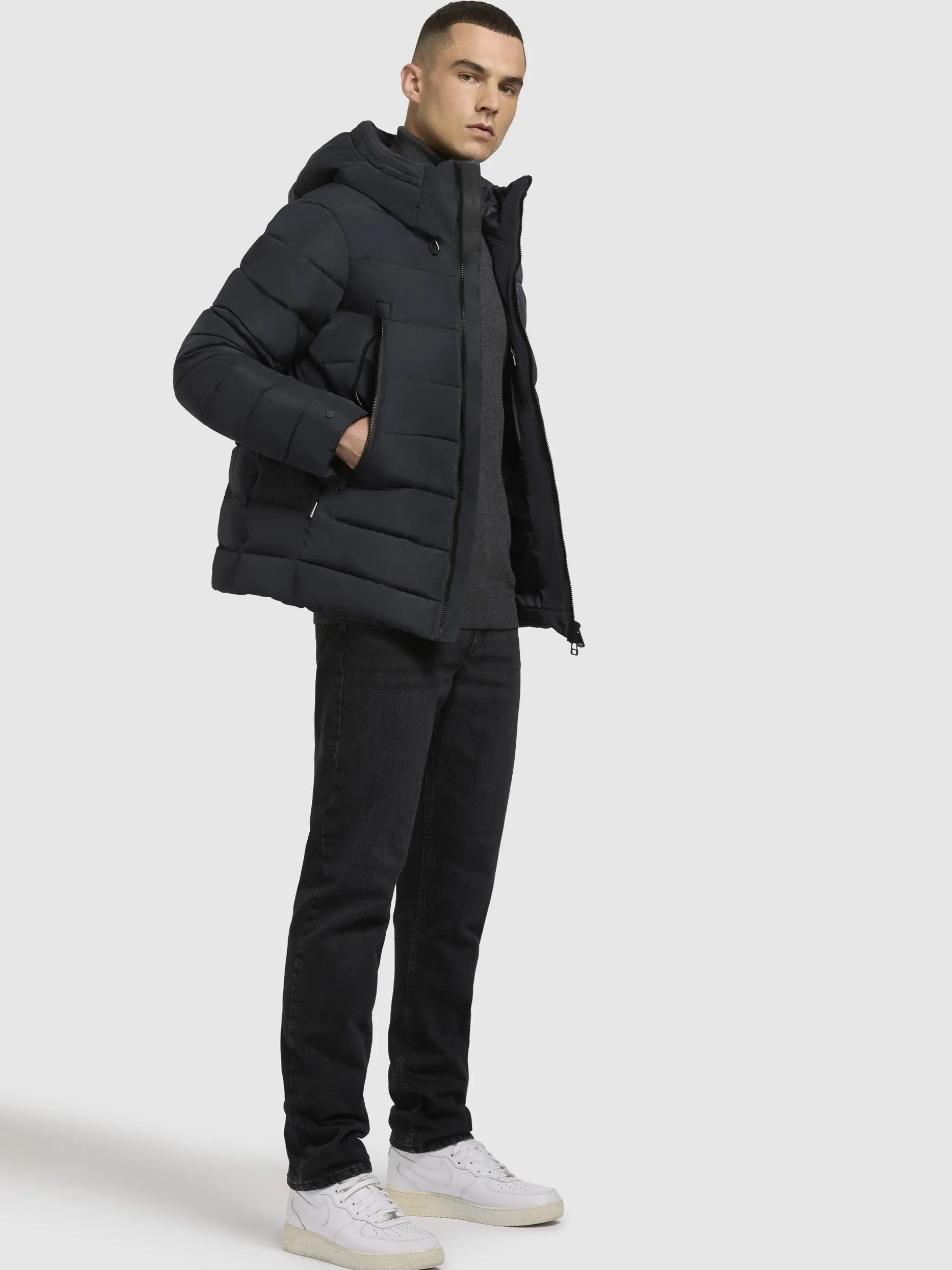 Jacke WOU Dunkelblau