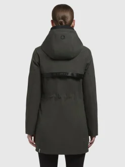 Jacke YONI Dunkelgrün