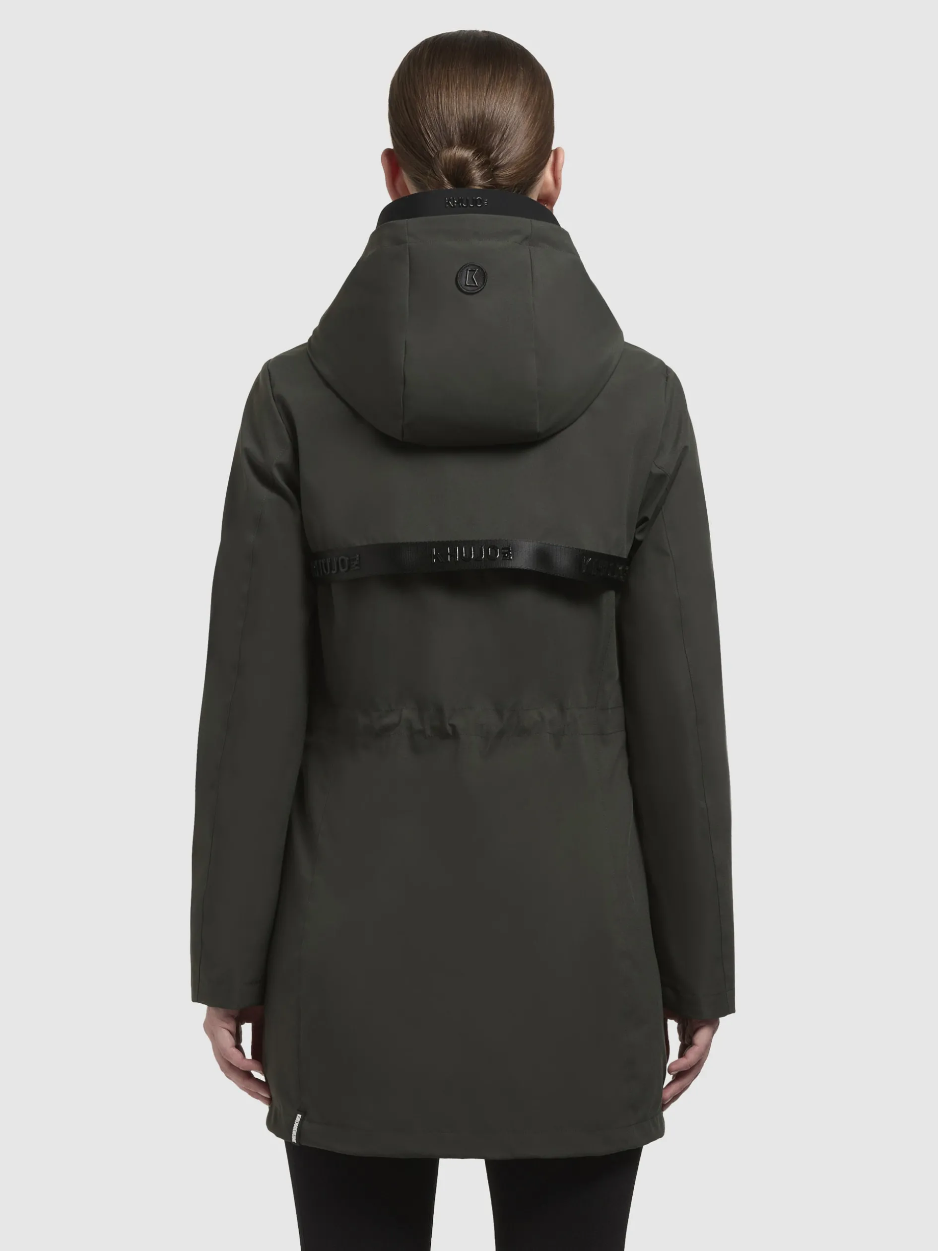 Jacke YONI Dunkelgrün