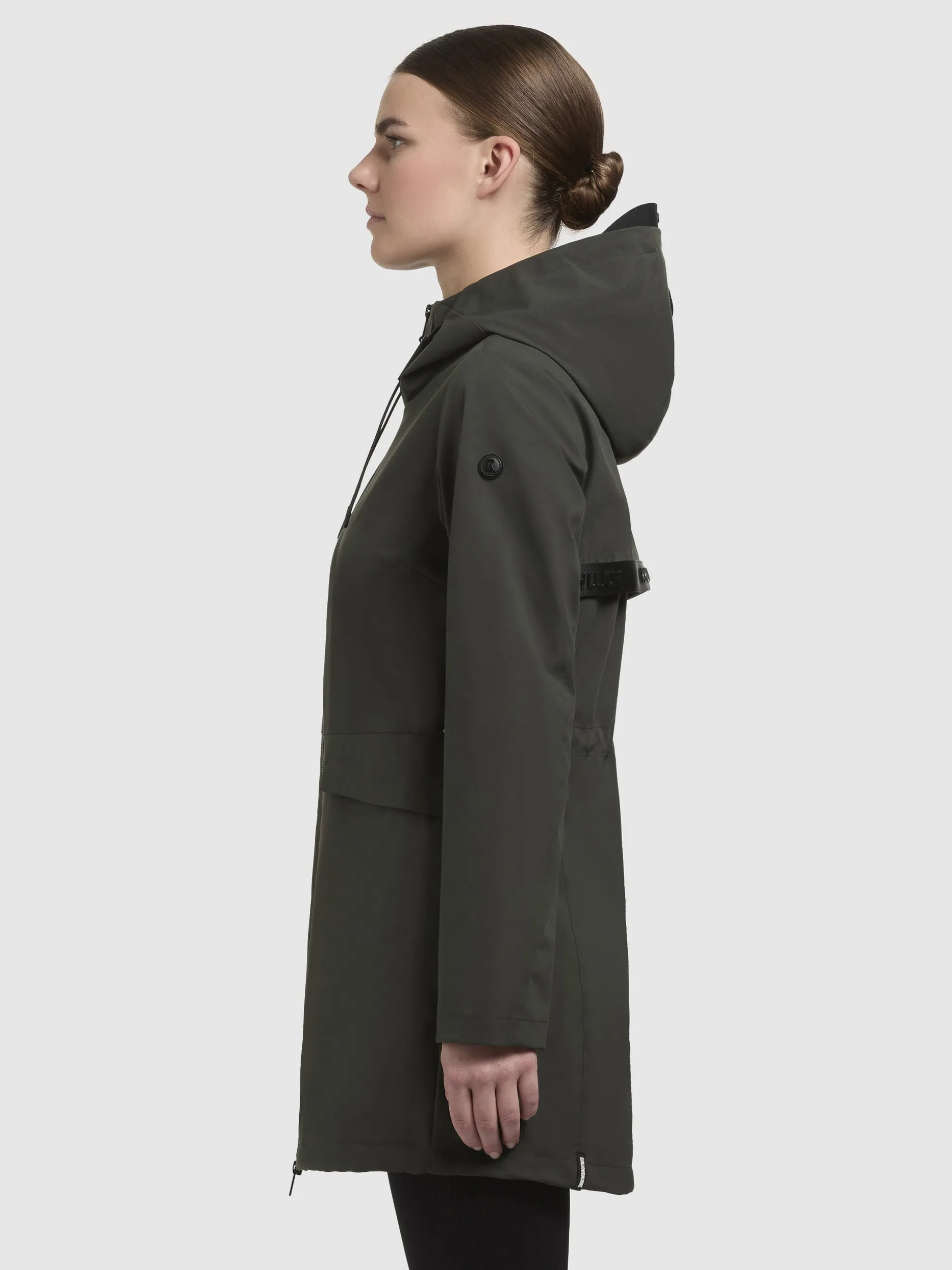 Jacke YONI Dunkelgrün