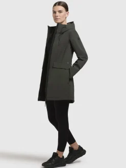 Jacke YONI Dunkelgrün