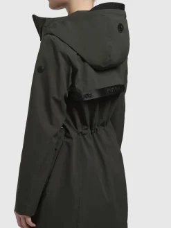 Jacke YONI Dunkelgrün