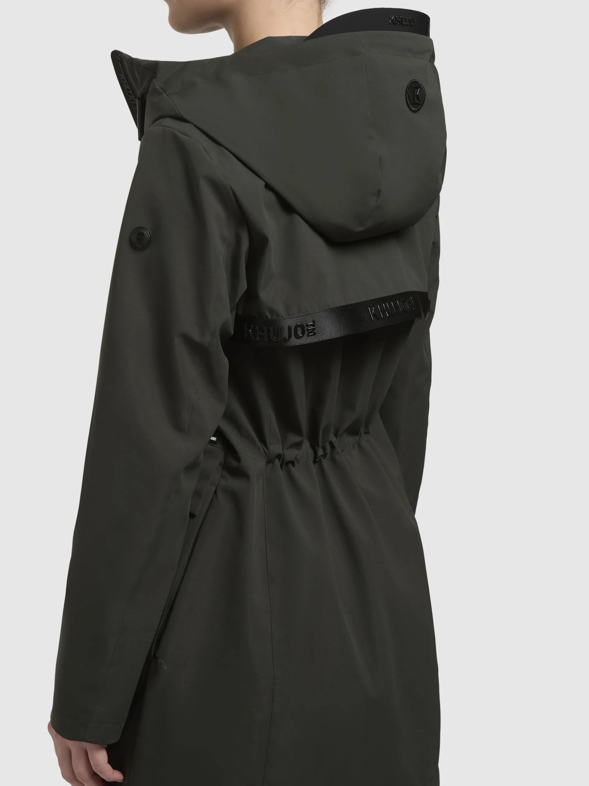 Jacke YONI Dunkelgrün