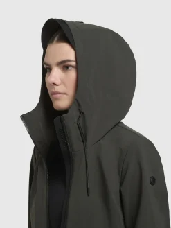 Jacke YONI Dunkelgrün
