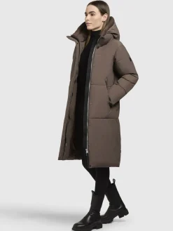 Mantel ALIMA Taupe dunkel
