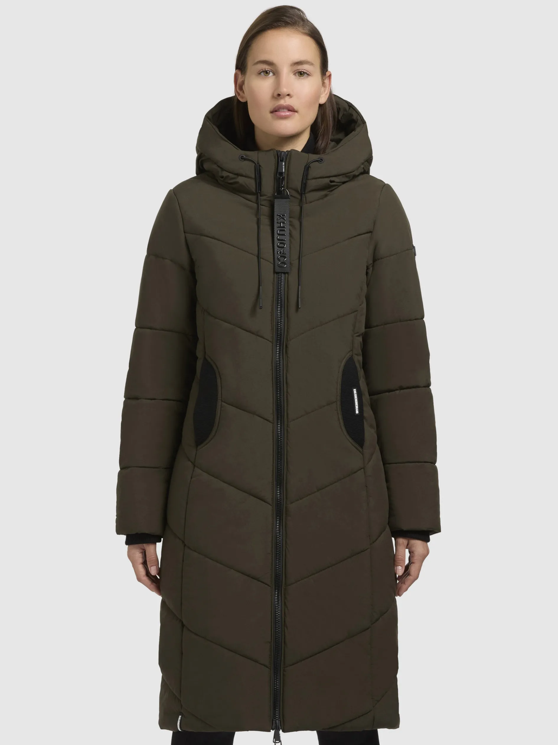 Mantel ARIBAY5 Khaki