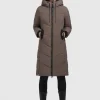 Mantel ARIBAY5 Taupe dunkel