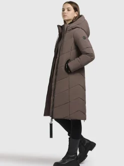 Mantel ARIBAY5 Taupe dunkel