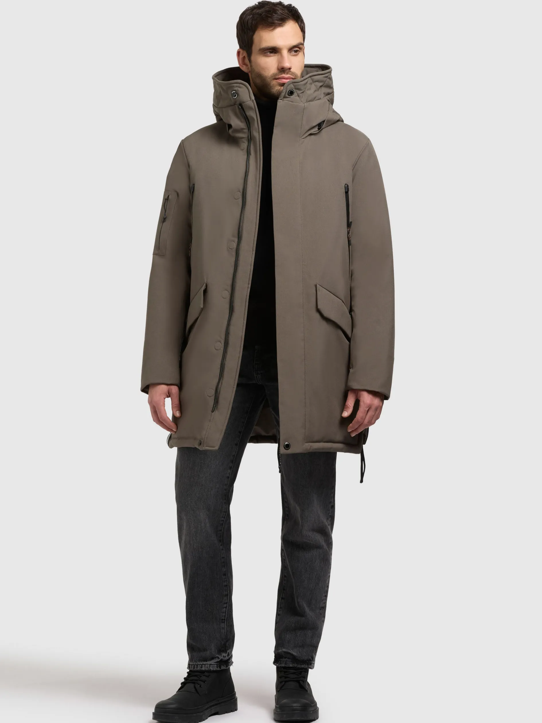 Mantel CARL2 Khaki