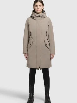 Mantel CHARLYN5 Graubeige