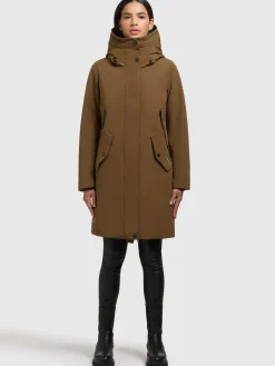 Mantel CHARLYN4 Khaki