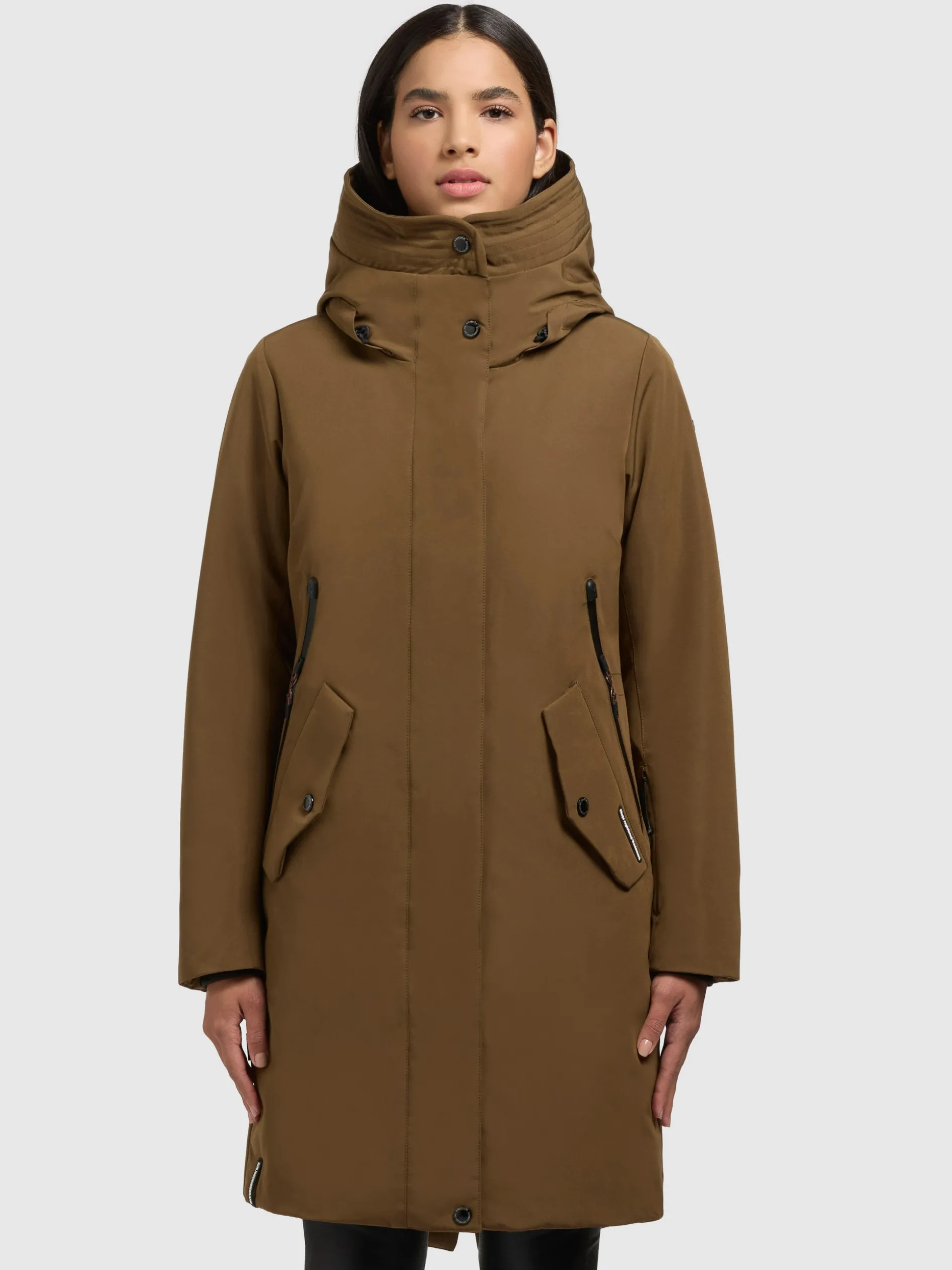 Mantel CHARLYN4 Khaki