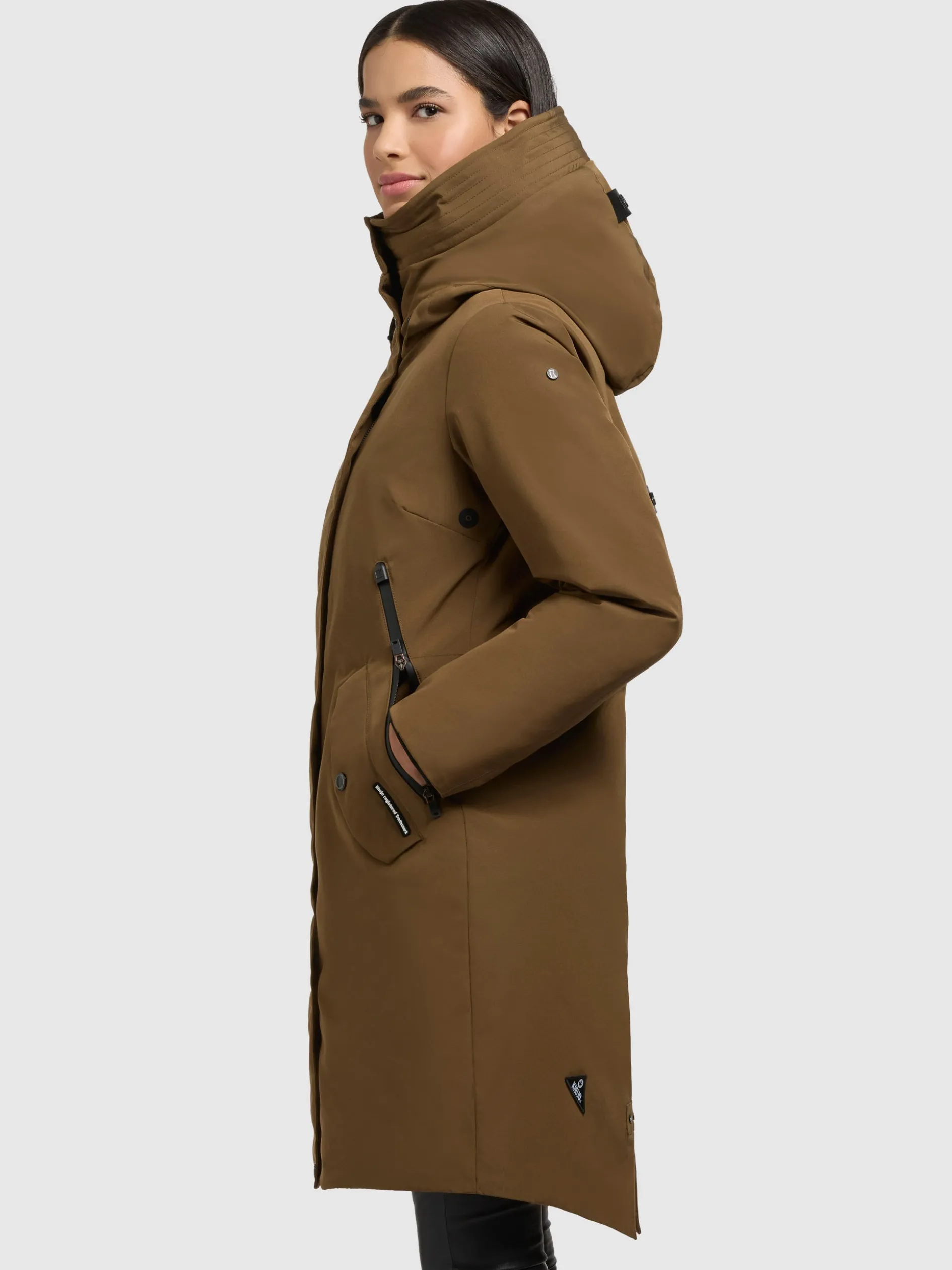 Mantel CHARLYN4 Khaki