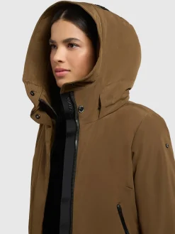 Mantel CHARLYN4 Khaki