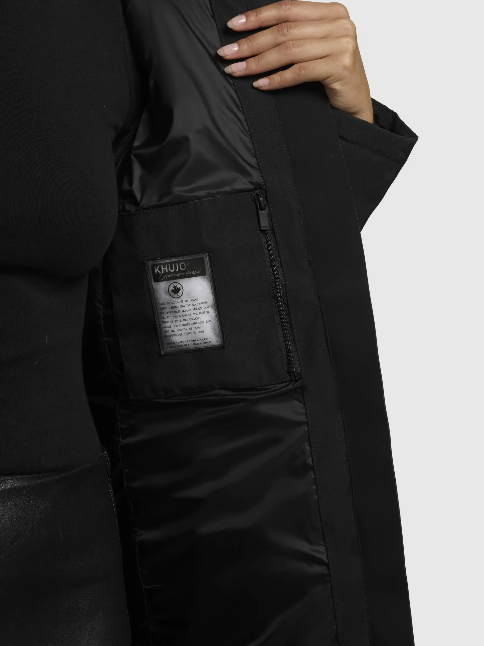 Mantel CLARESSE Schwarz
