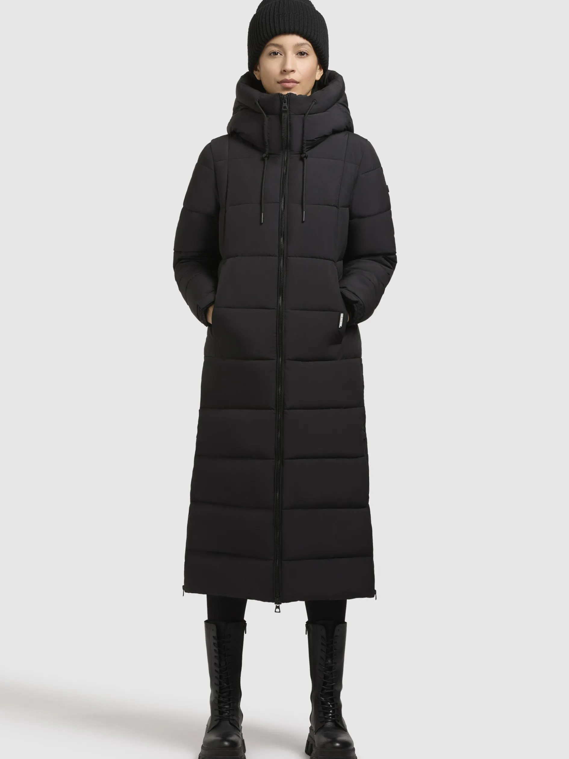 Mantel DERIA3 Schwarz