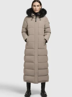 Mantel EDEM Graubeige