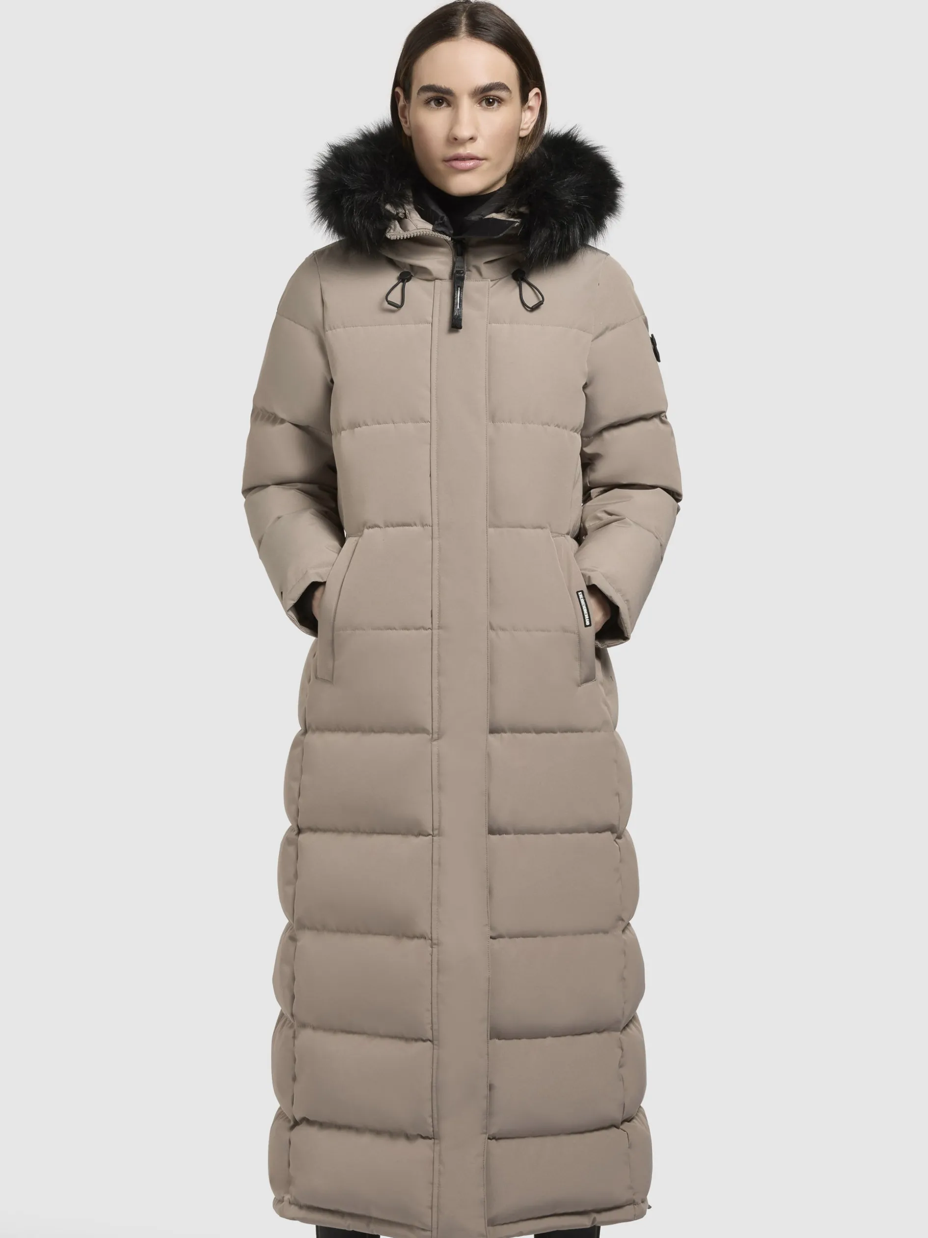 Mantel EDEM Graubeige