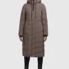 Mantel EDITA Taupe dunkel