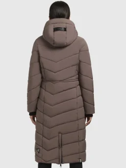 Mantel EDITA Taupe dunkel