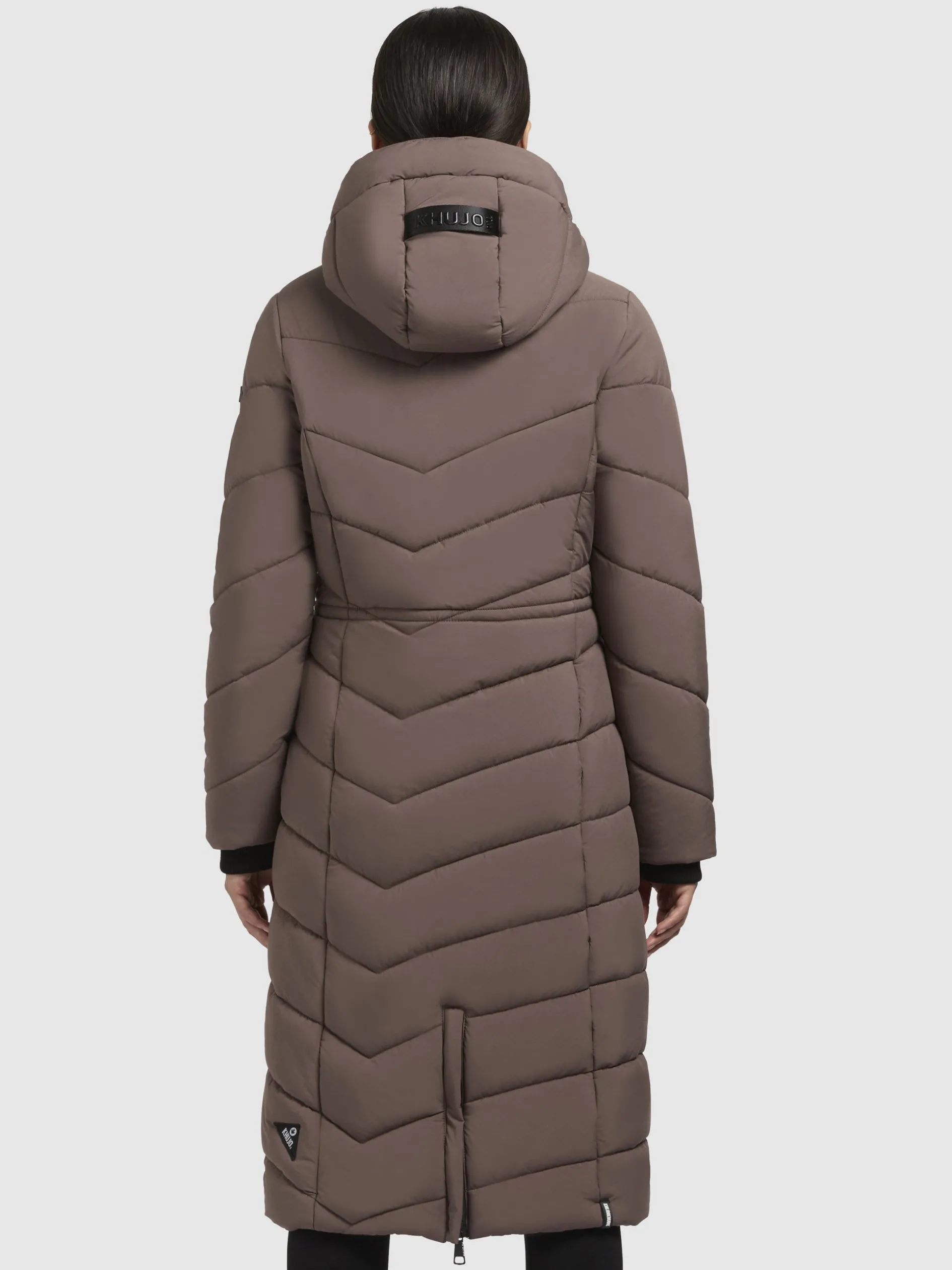 Mantel EDITA Taupe dunkel