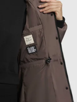 Mantel EDITA Taupe dunkel