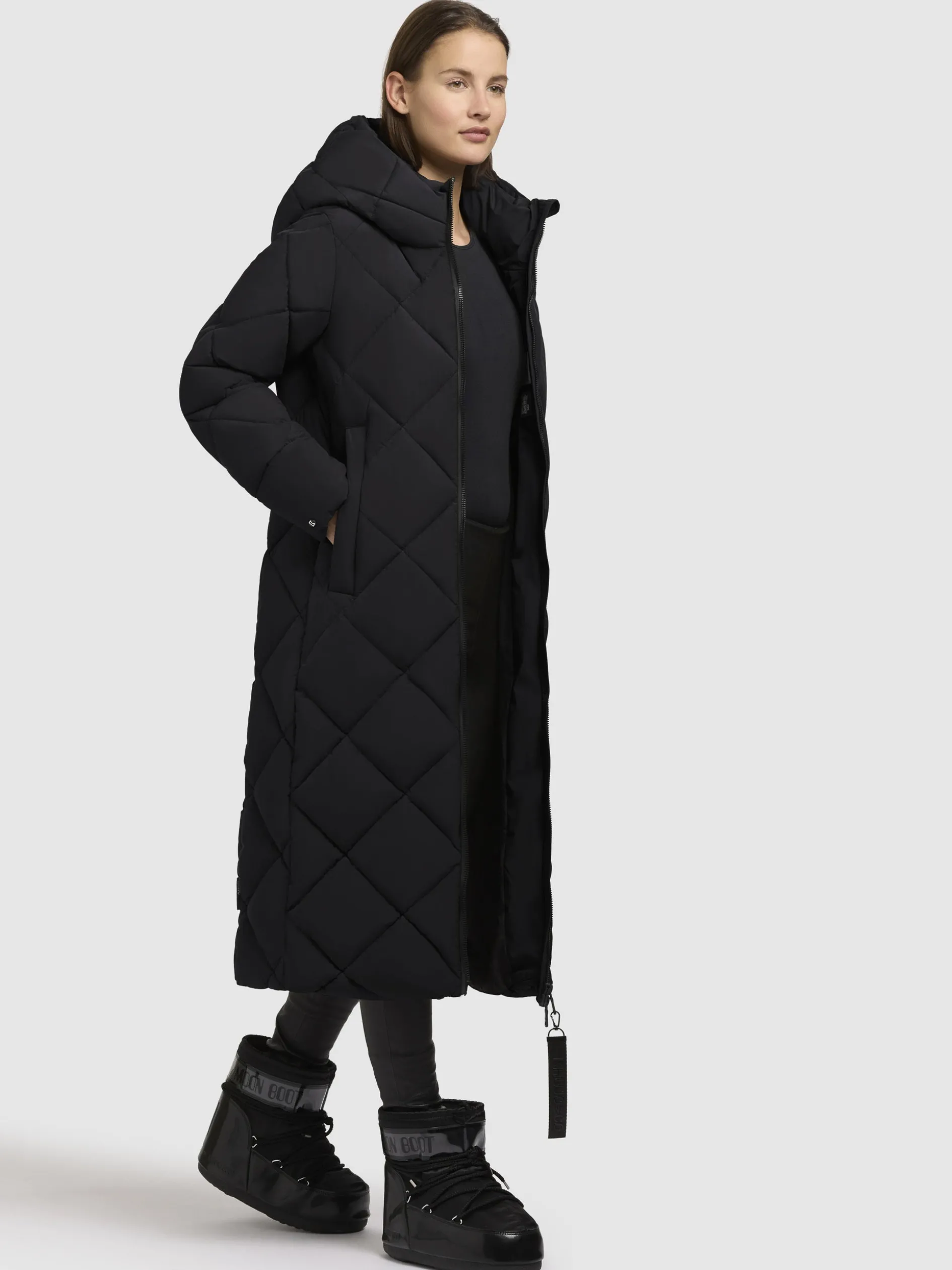 Mantel ELOW Schwarz