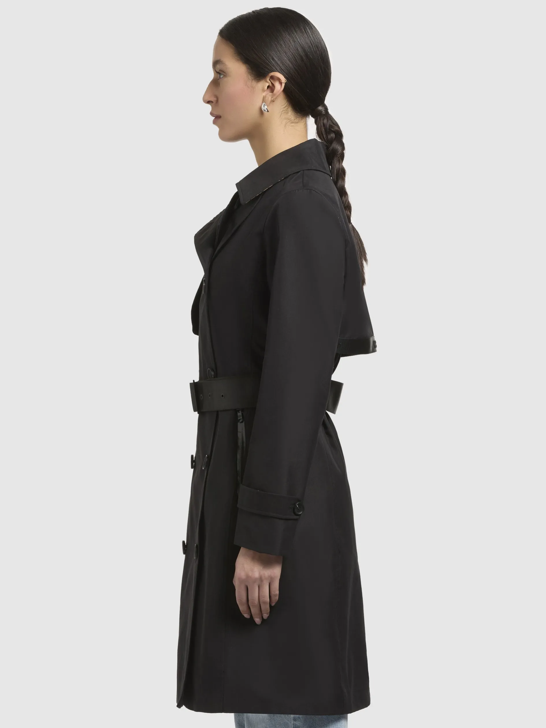 Mantel ERINE Schwarz