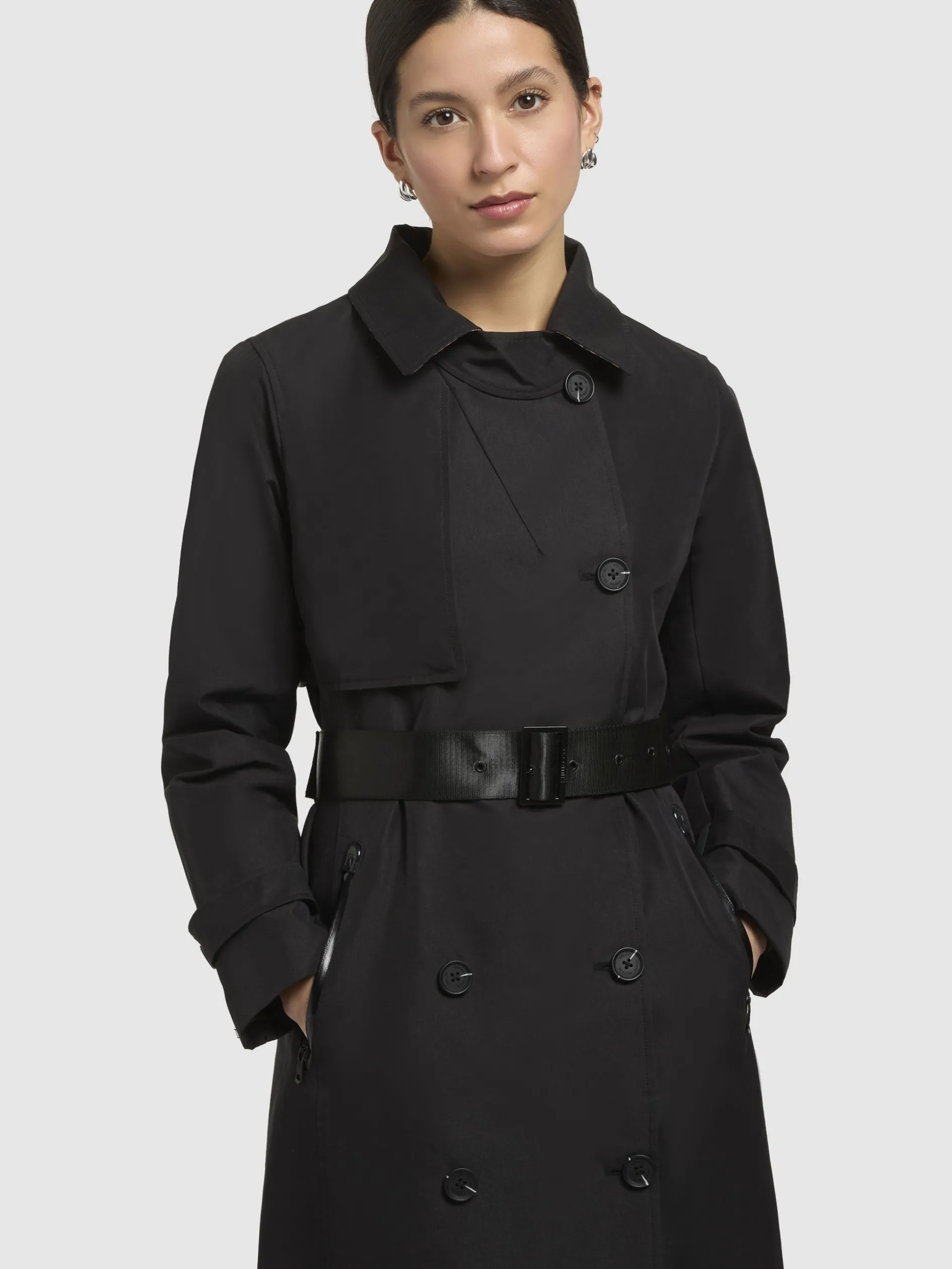 Mantel ERINE Schwarz