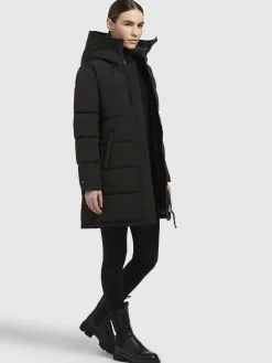 Mantel FALTD Schwarz