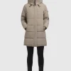 Mantel FALTD TEDDY Graubeige