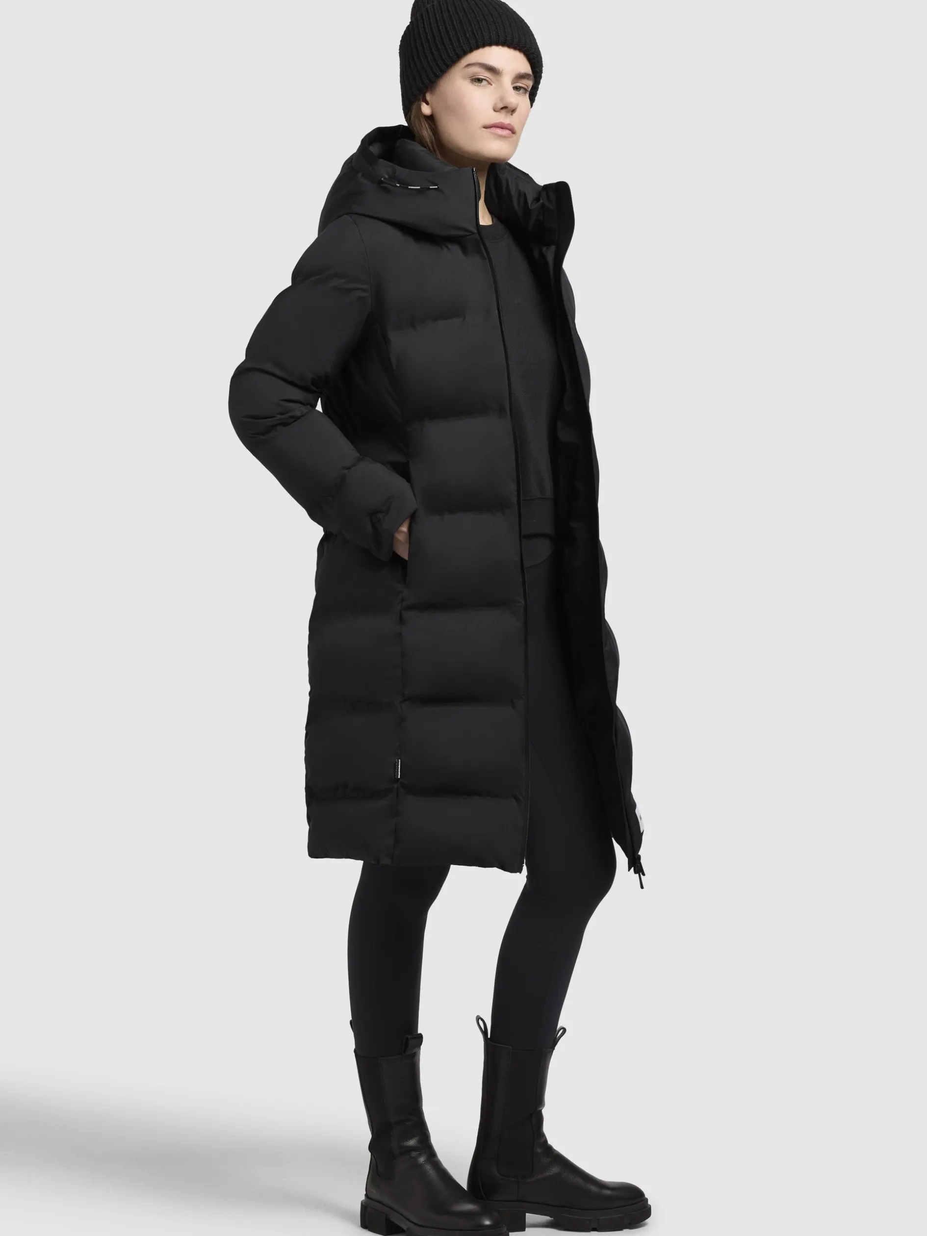 Mantel FINNIE2 Schwarz
