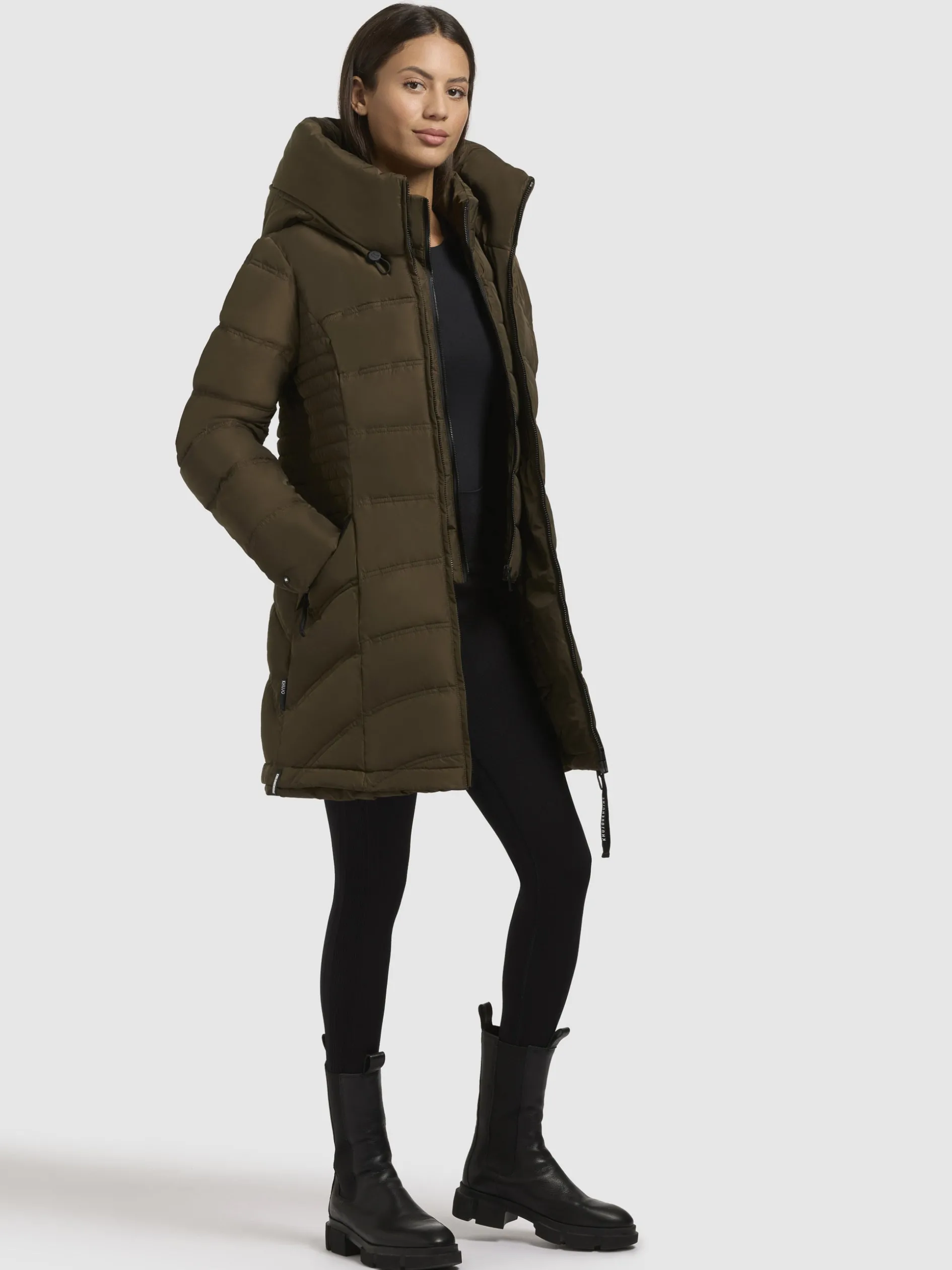 Mantel FREYA Khaki