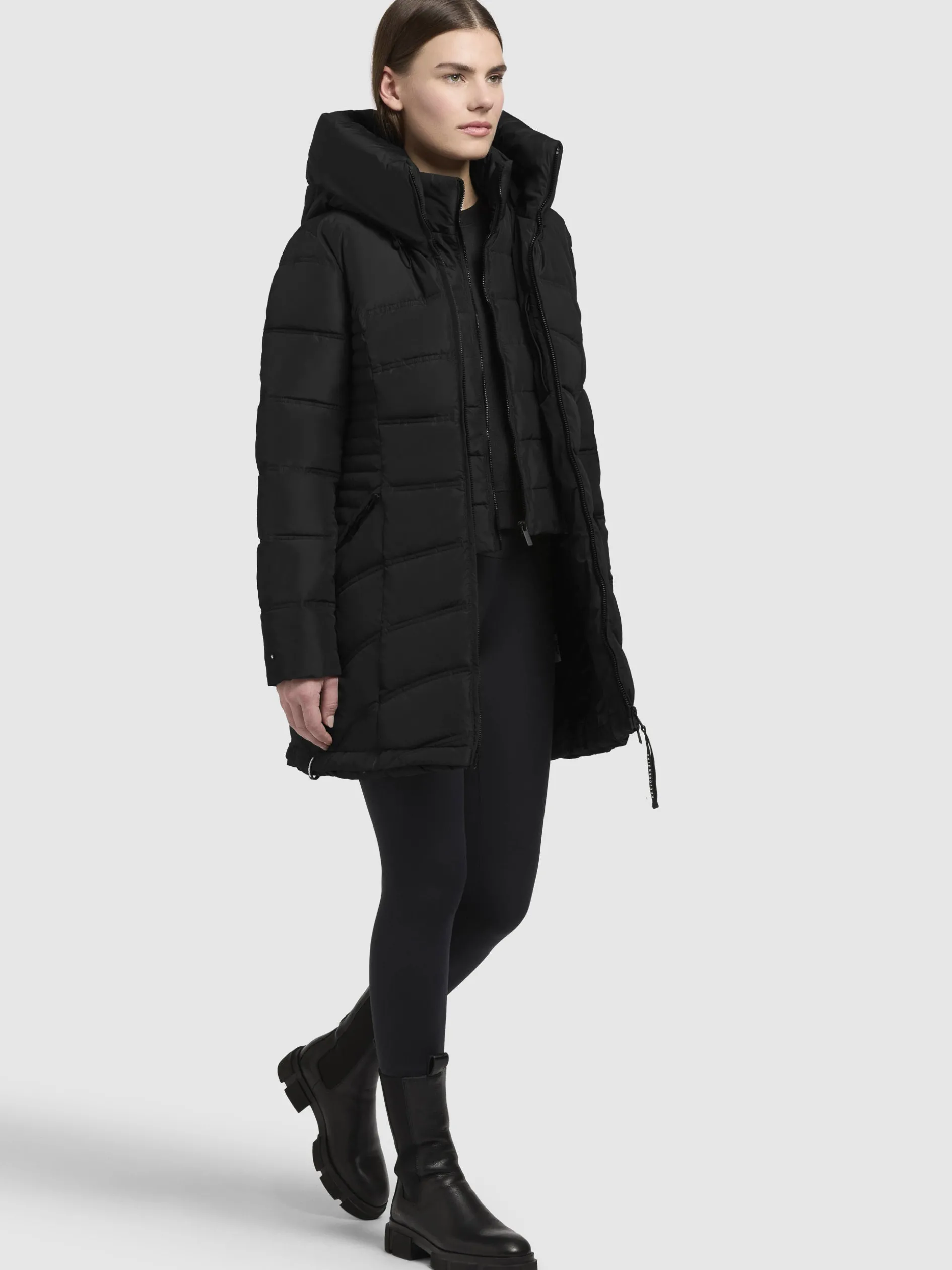 Mantel FREYA Schwarz