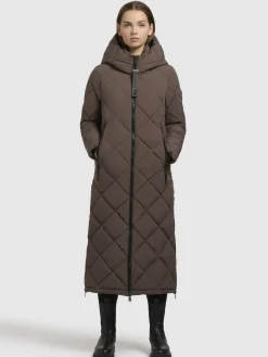 Mantel GENTI Taupe dunkel