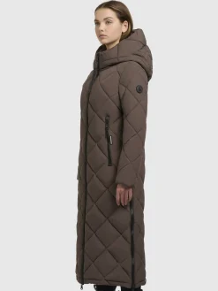 Mantel GENTI Taupe dunkel