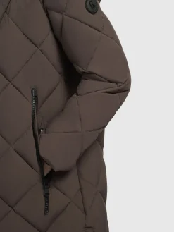 Mantel GENTI Taupe dunkel