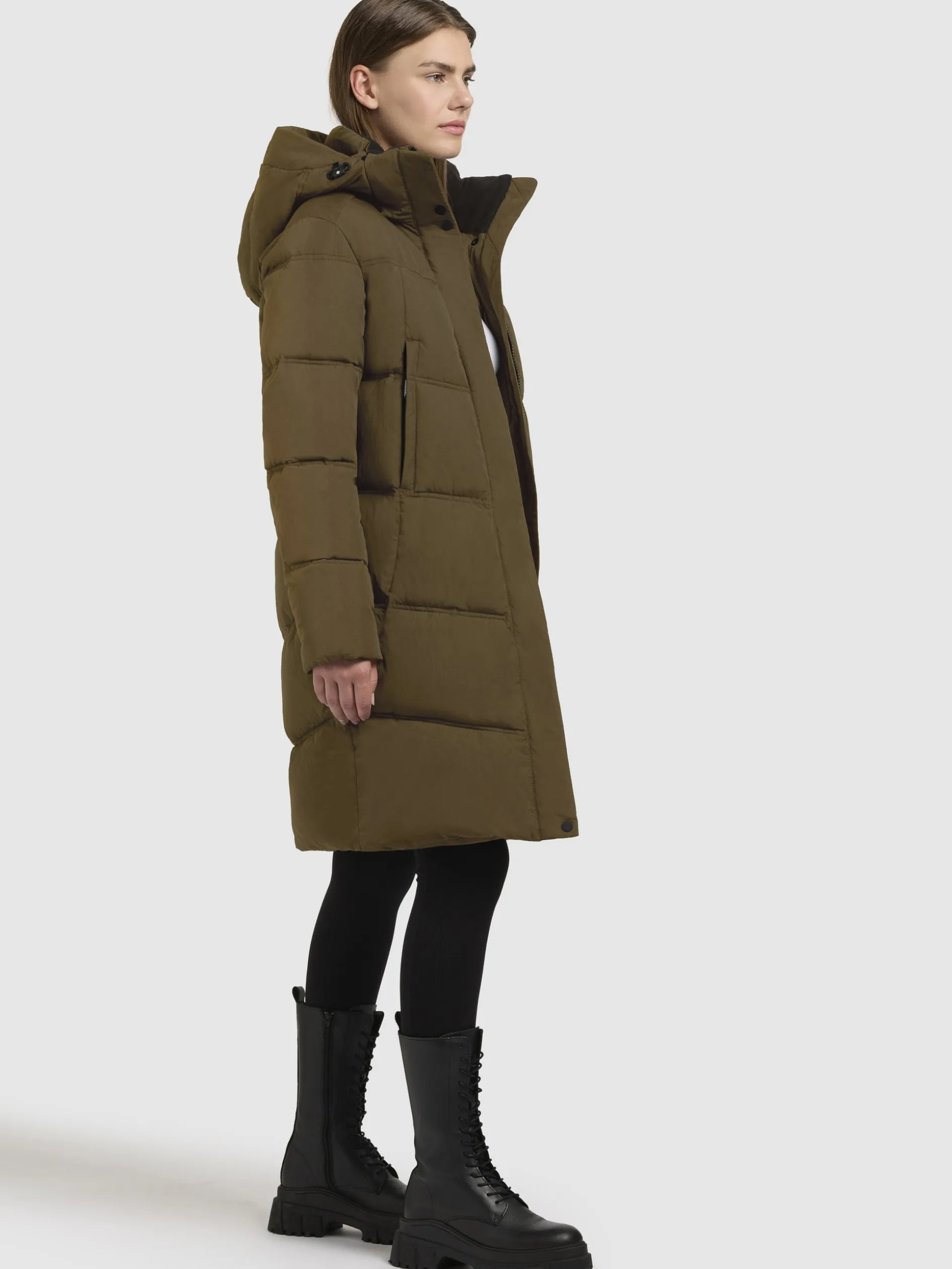 Mantel GRAYA Khaki