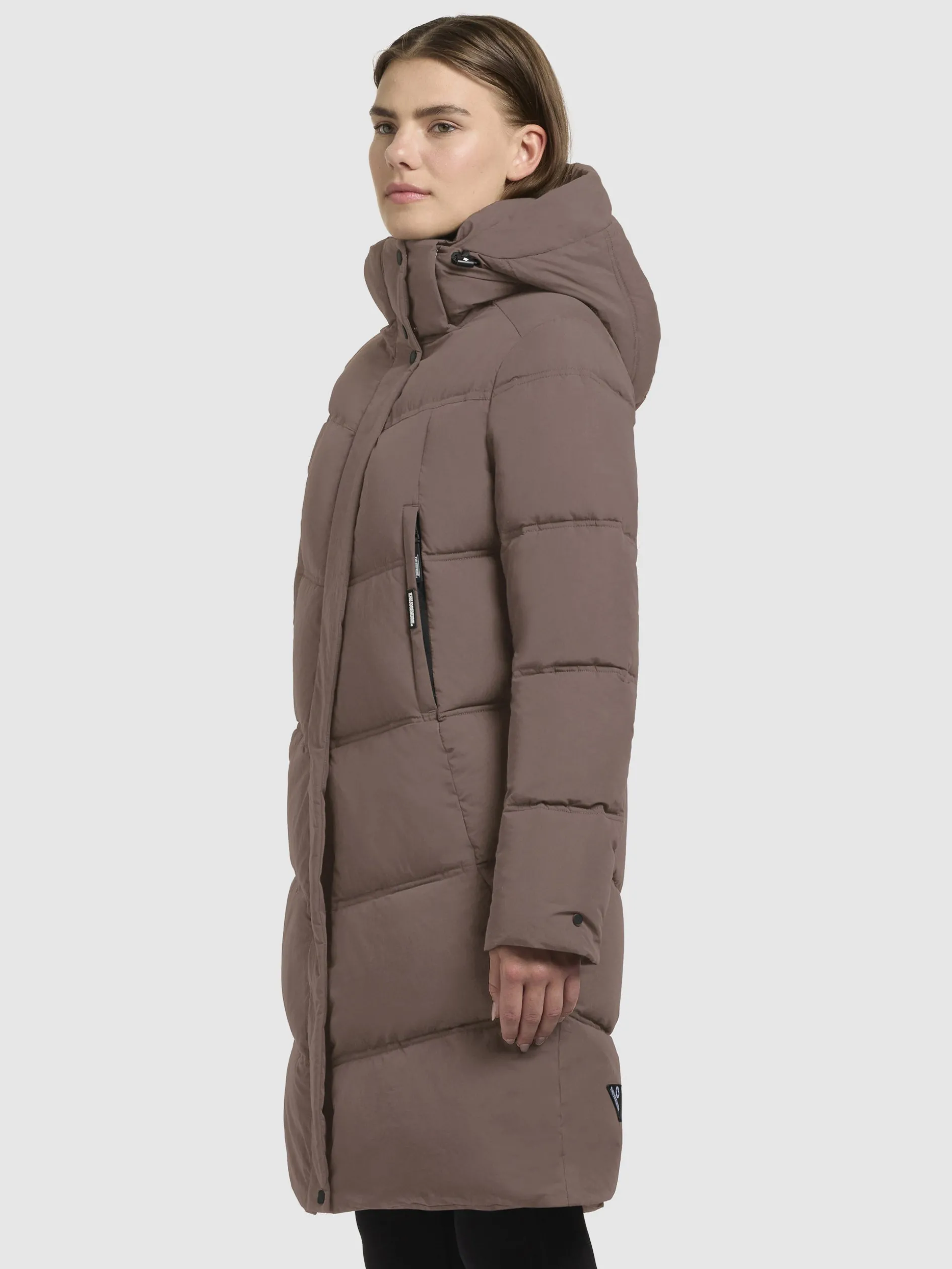 Mantel GRAYA Taupe dunkel