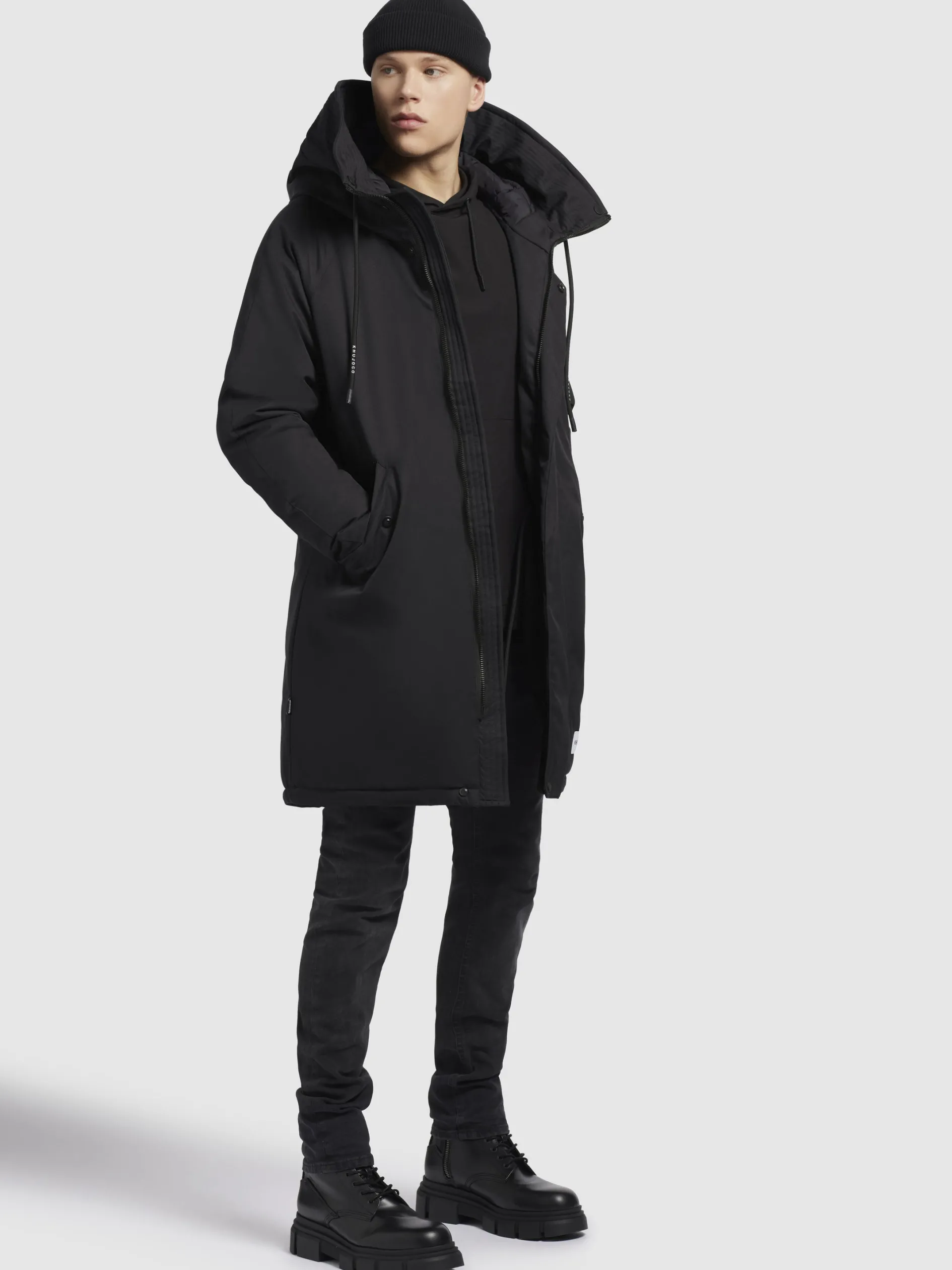 Mantel HANT Schwarz