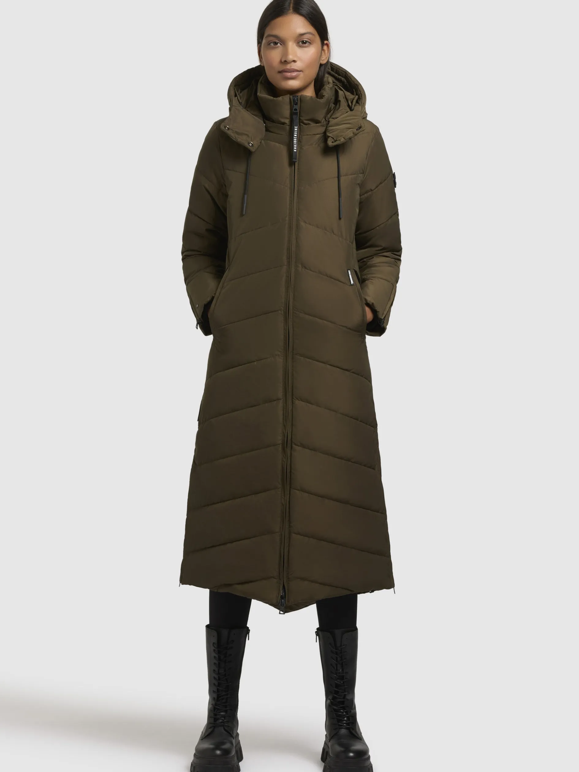 Mantel HURCE Khaki