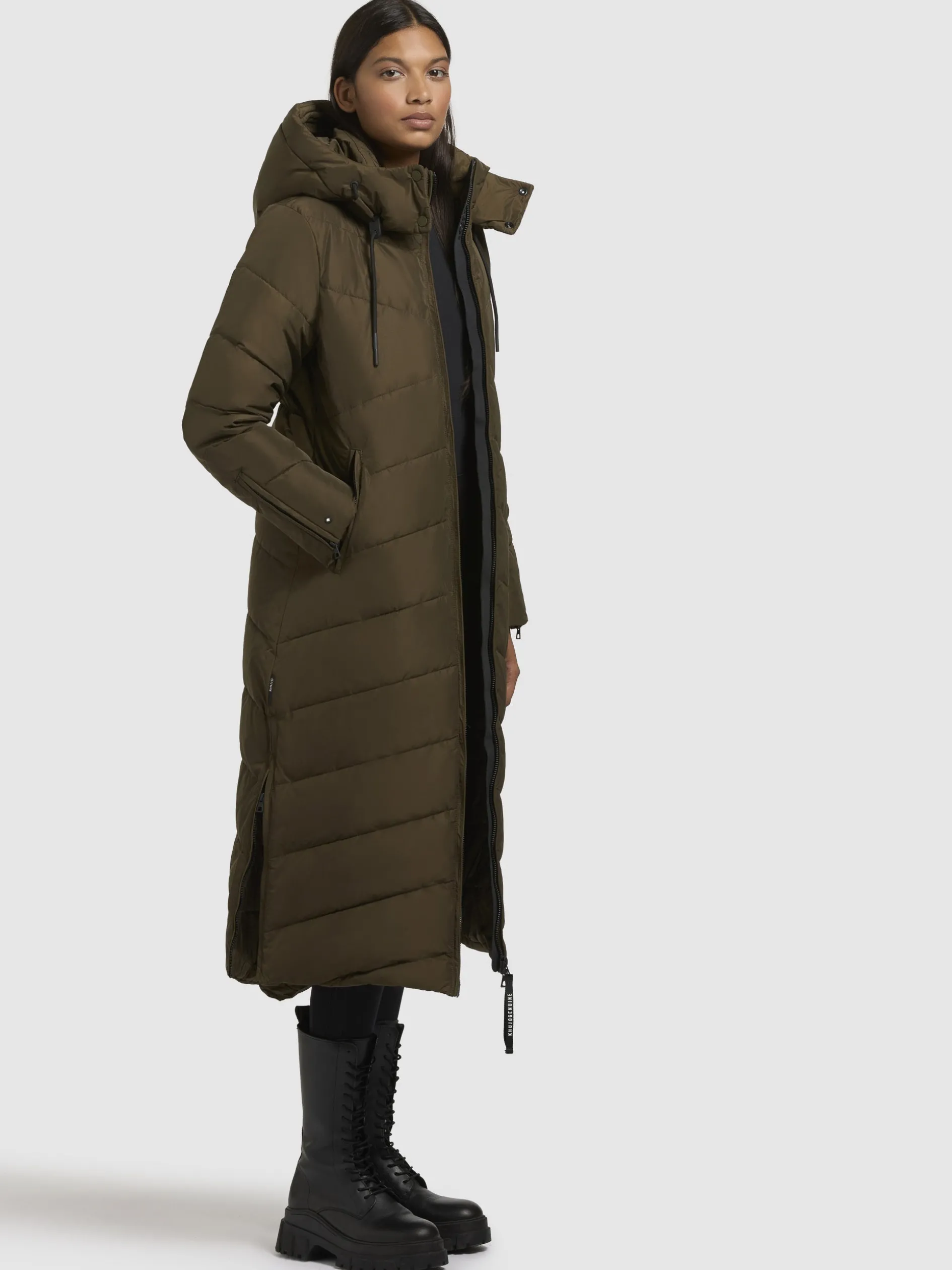 Mantel HURCE Khaki