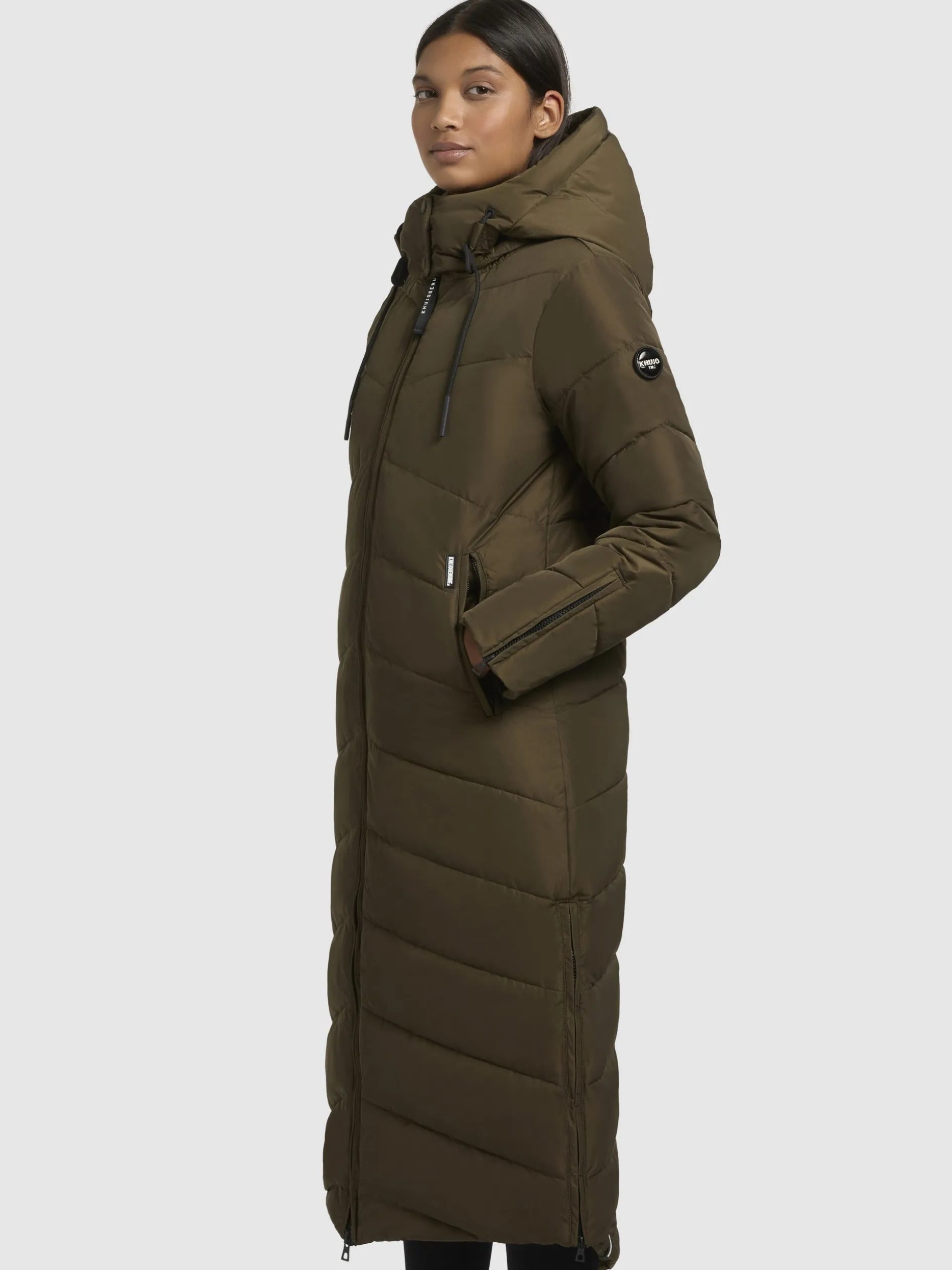 Mantel HURCE Khaki