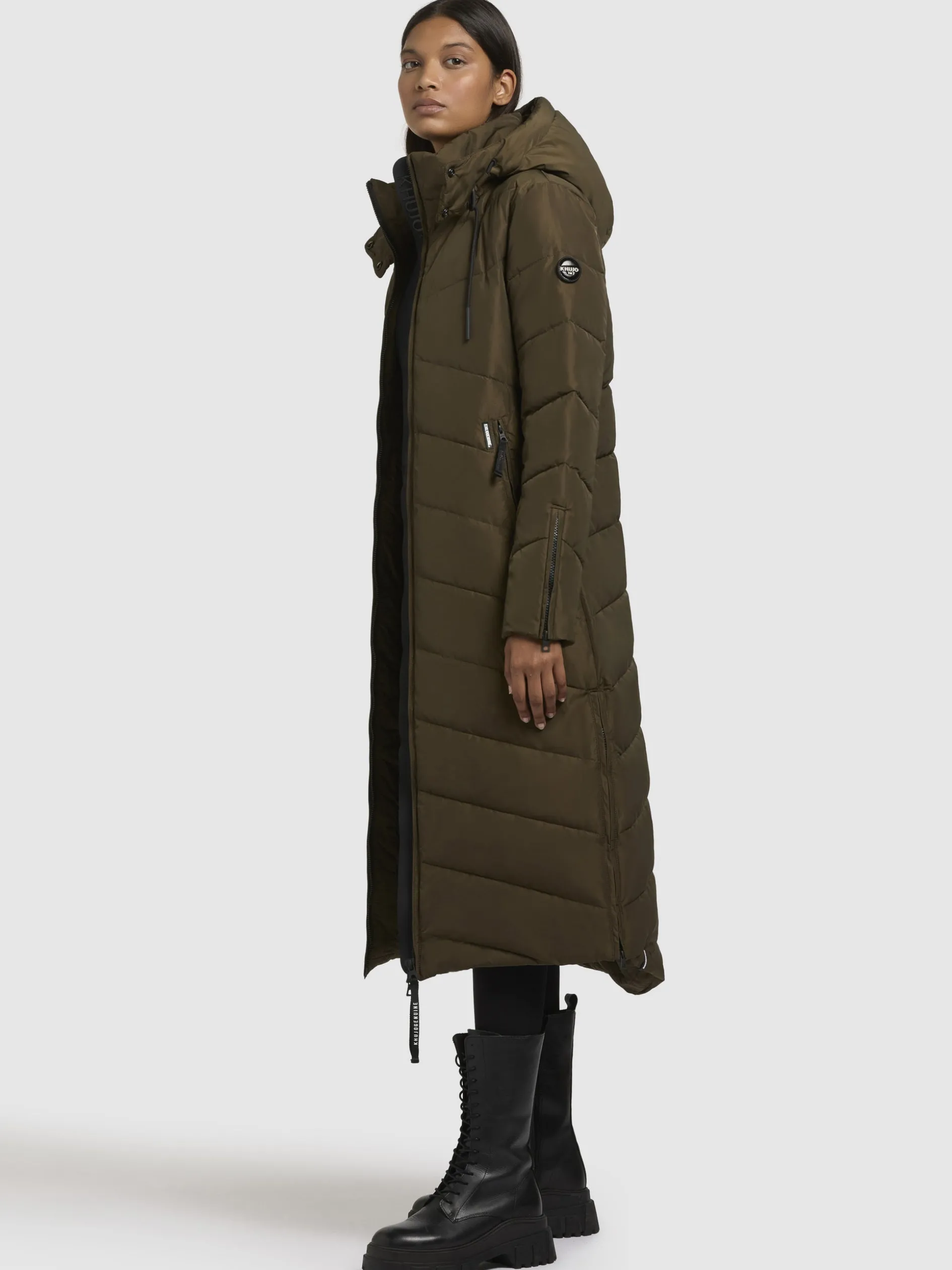 Mantel HURCE Khaki