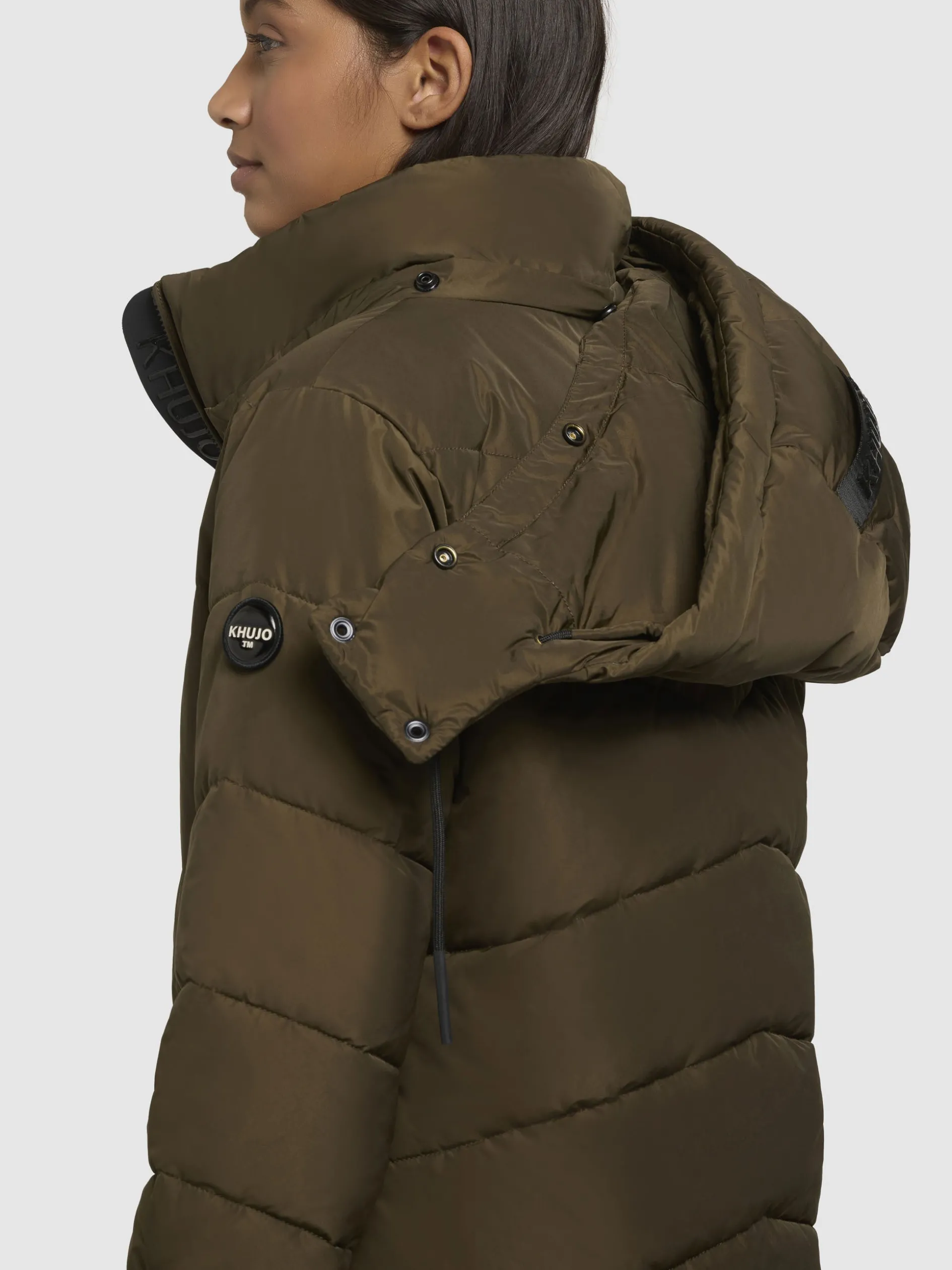 Mantel HURCE Khaki