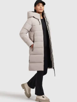 Mantel JILIAS4 Hellbeige